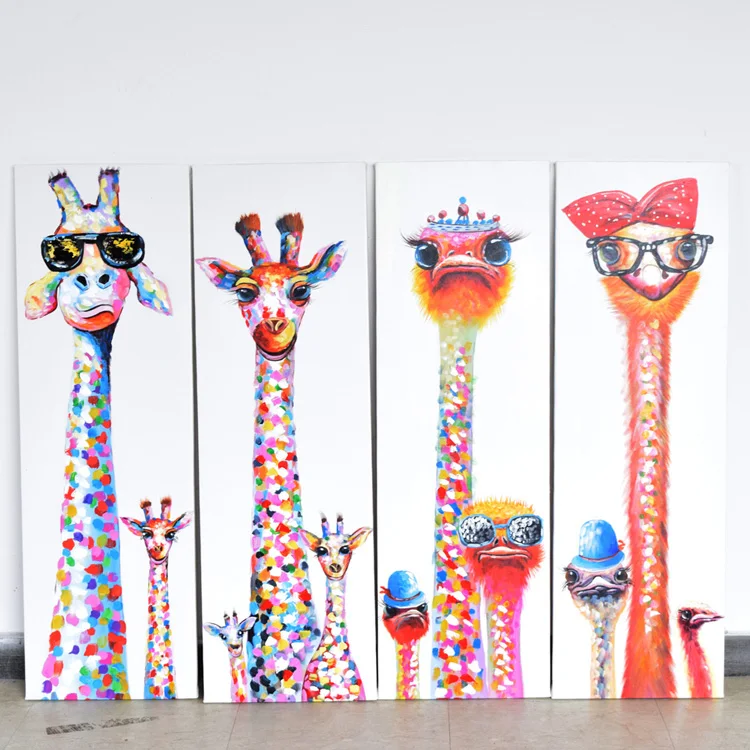 HualunGuanseホットセールフレームキャンバス絵画アートプリント