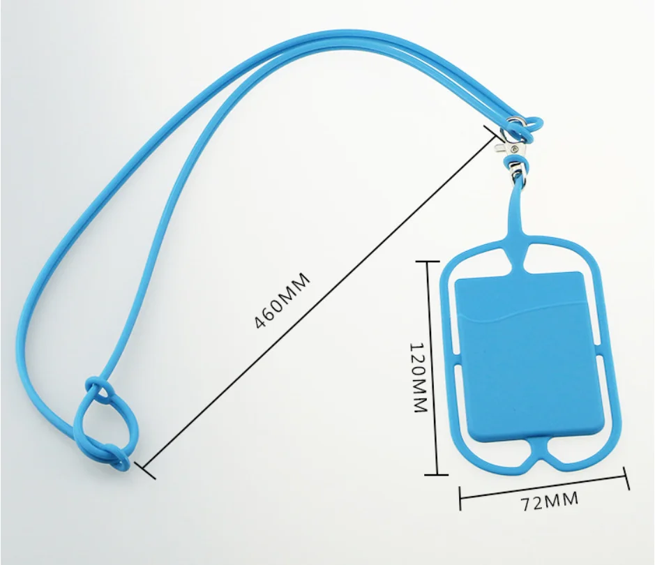 OEM силиконовый держатель для мобильного телефона с отделением для карт