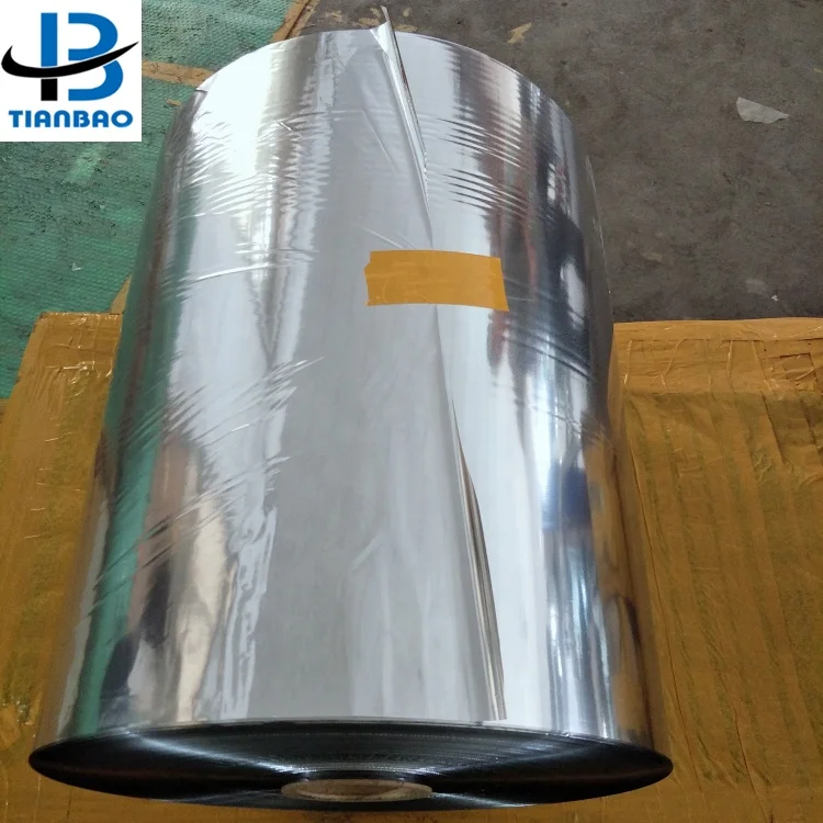 CPP BOPP PET PVC PE Metallized Film