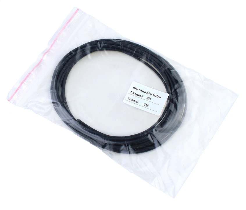 Heat Shrink Tubing 8mm ID, 2:1 Shrink Ratio, 1m Length, Yellow - Electrical Insulation Sleeving