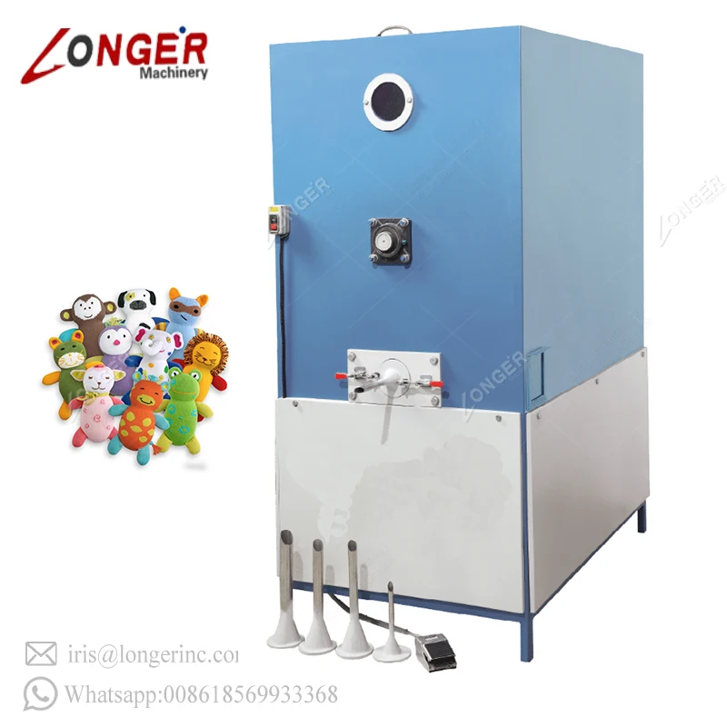 Good Performance Cotton Fabric Sealing Making Plush Toy Filling Machine Portable Teddy Bear Stuffing Machine