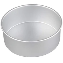 Factory Wholesale  8 inches Aluminum Cake Baking Pan Muffin Pizza Pan
