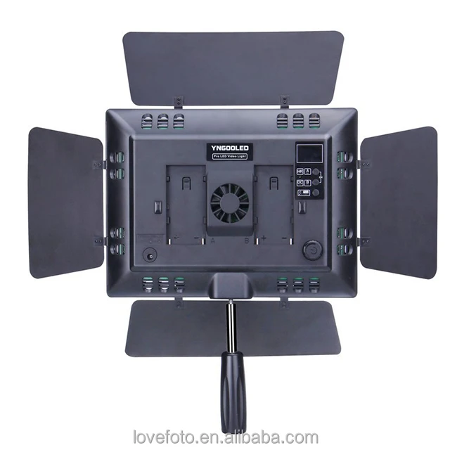 Yongnuo YN-600 LEDビデオライト 5500K リモコン付き 4680LM