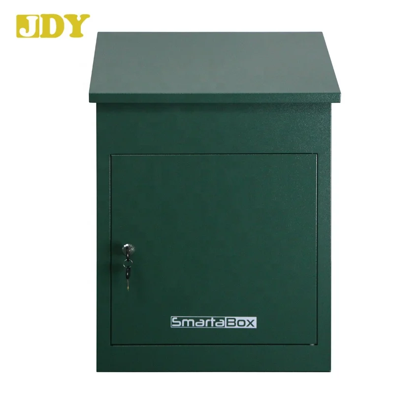 Customized Apartment Mailbox Freestanding Rustic Safe Lockable Post Boxes Mailing Box for Home Parcel Delivery Box Wall Mounted