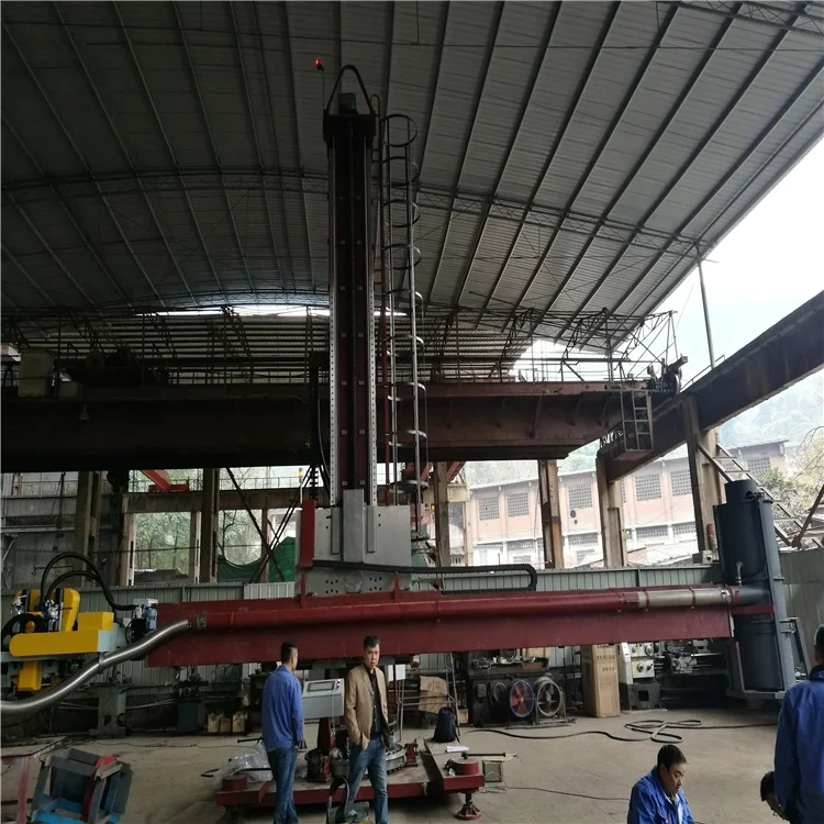 Heavy Type Pressure Boiler/Tank/Vessel Gouge and Grinding Machine used in Workshop