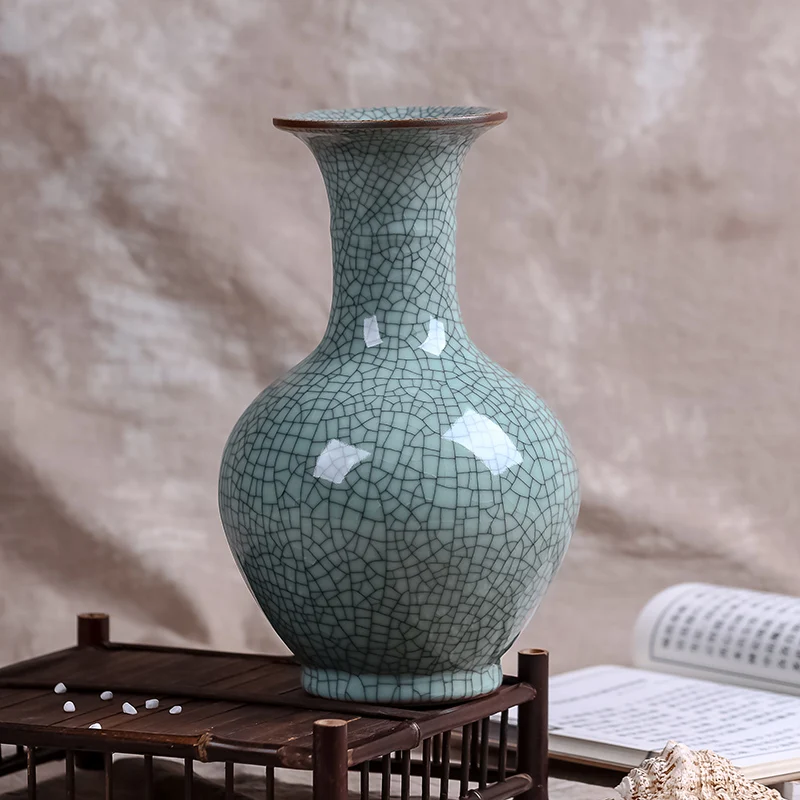中国古董陶瓷裂纹花瓶热卖 Buy 裂纹花瓶 古董瓷花瓶 裂纹中国花瓶product On Alibaba Com