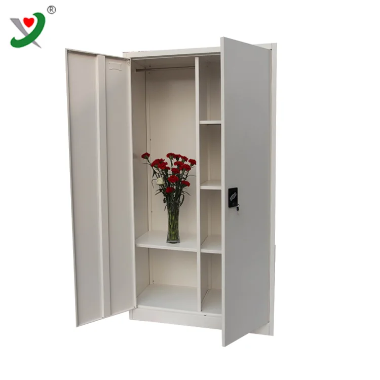 Шкаф для хранения из стали с 2 дверцами