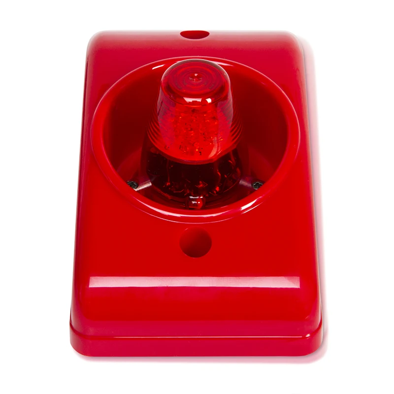 
Проводная пожарная сигнализация Стробоскопическая сирена с проблесковым сигналом 