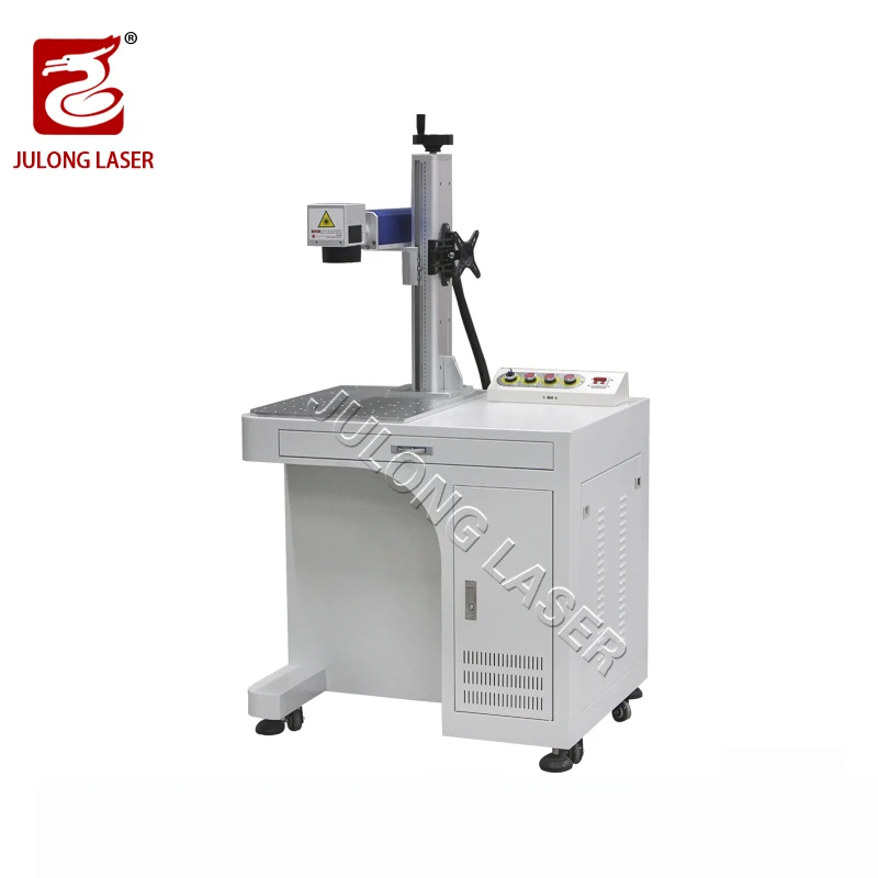 Liaocheng Desktop Fiber Laser Marking Machine 20w 30W 50w 100W Lazer Marker Printer for Plastic Metal