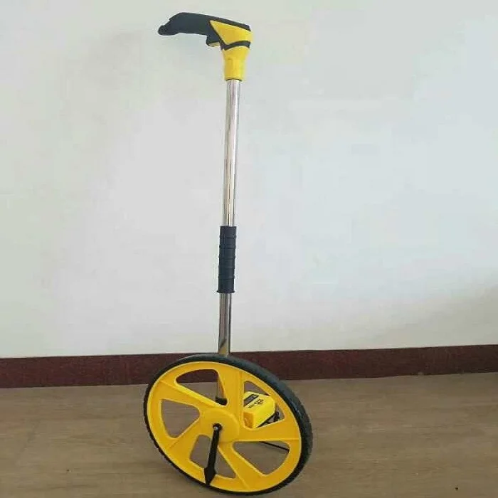 KIG Digital Portable Walking Distance Meter Measuring Wheel Tool Made From Durable Aluminium