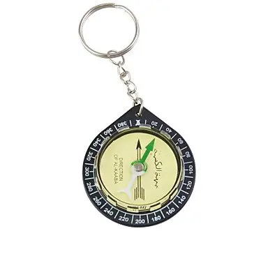 Lot De 10 Porte-clés Boussole Mini - Navigation De Poche Pour Camping Et Plein Air