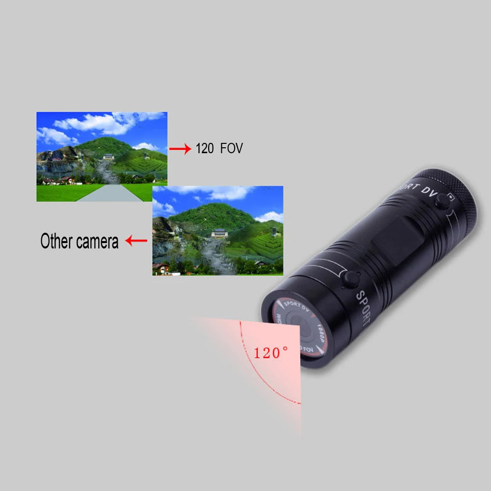 F9 FULL HD 1080P Mini Sport Action Helmet Camera DV DVR M500 Sport CAM  extreme Sport Camcorder Aluminum Case