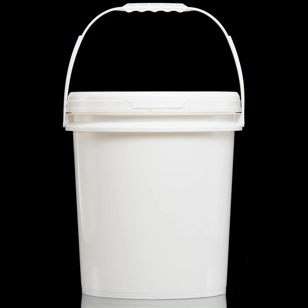 Plastic Round Bucket 8 to 11l Paint TW Water Container Heat Transfer Printing/screen Printing 10 Litters 8 to 11 Liter