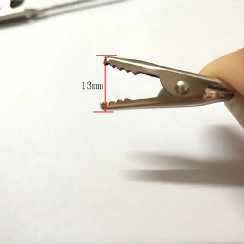 Лидер продаж, металлический держатель для карт из нержавеющей стали, зажимы типа «крокодил»