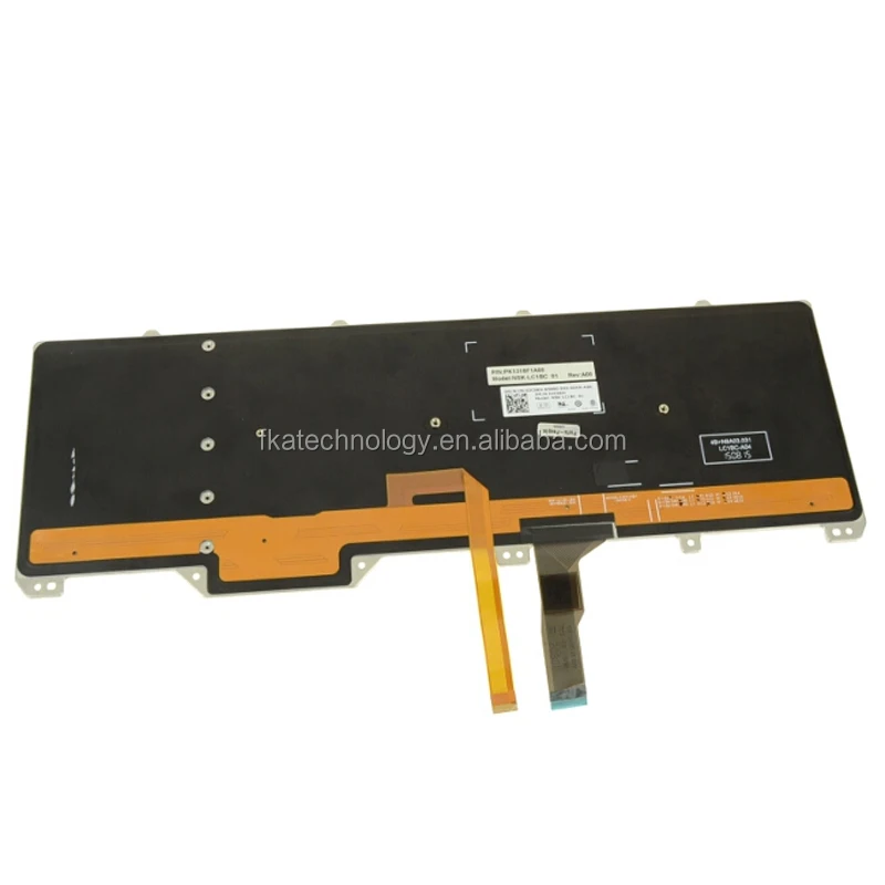 
Оригинальная клавиатура для ноутбука Alienware 17 R2 R3, клавиатура с подсветкой в сборе 2C6KH 02C6KH PK1318F1A00 NSK-LC1BC 01 