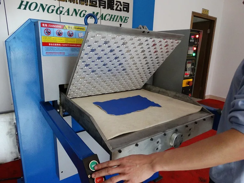 Hg-E120t Hydraulic Automatic Leather Embossing Machine - China