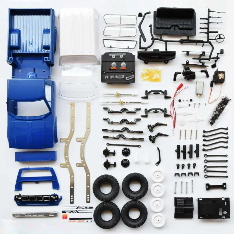 electric rc truck kits to build