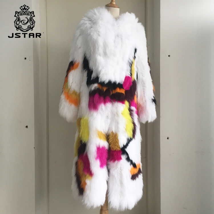 Cheap Italian Colored Fox Fur Coats