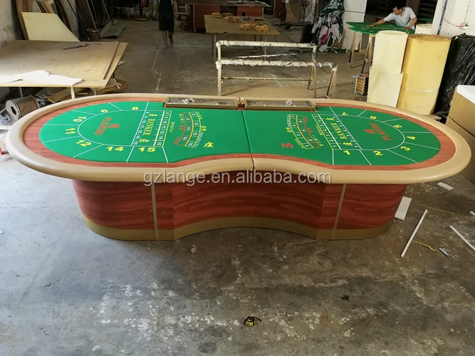 14 Player Baccarat Table for Clubs | Professional Casino Quality
