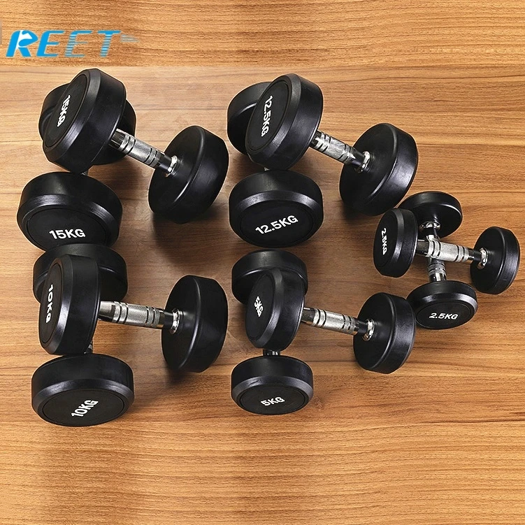 
 Хорошее качество, набор гантелей с покрытием для тренажерного зала  