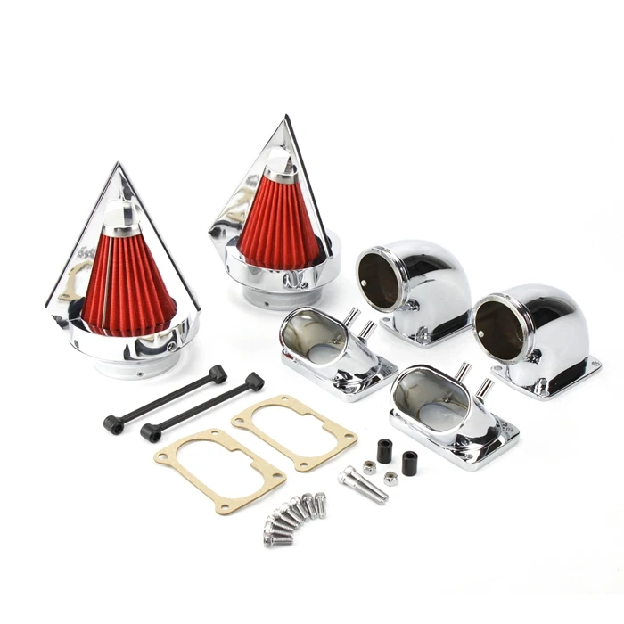 Chrome Engine Spike Air Cleaner Intake Filter for Suzuki Boulevard M109 2006 - 2012 VZR 1800 2006 2007