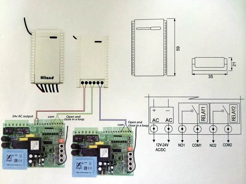 High Quality 2 Channel Remote Control Transmitter And Receiver Hs Code