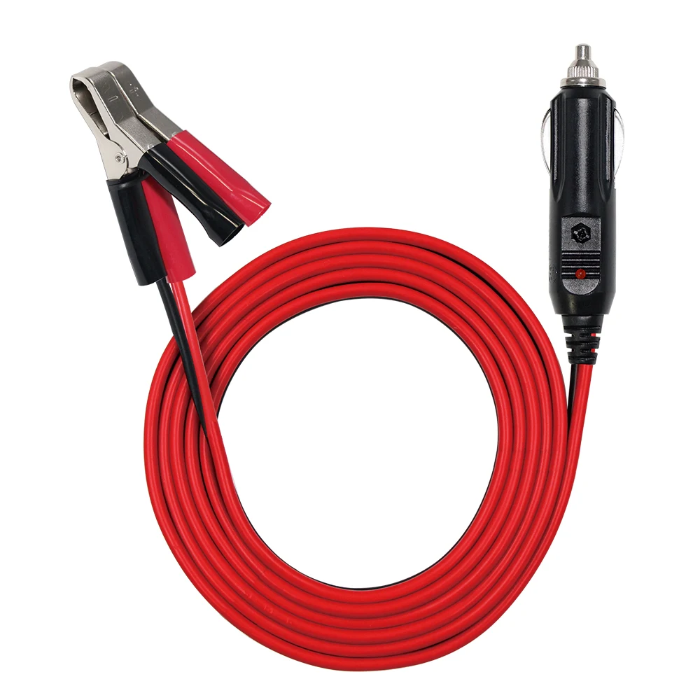 15A Fuse 12V/24V Cigarette Lighter Cable Extension 12v Car Cigarette  Lighter Plug Cable