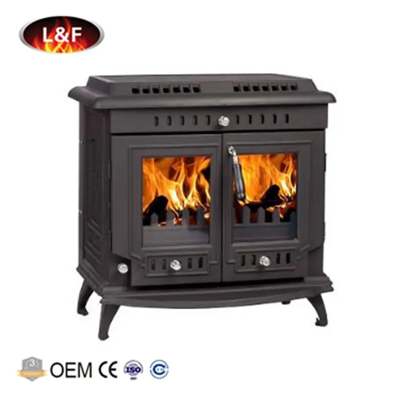 Source Overnight Burning Cast Iron Rear Flue Boiler Wood Stove Double Doors  on m.alibaba.com