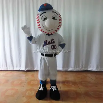 mascot Mr. Met baseball mascot ball costume custom fancy costume anime  cosplay kit mascotte theme fancy dress carnival costume