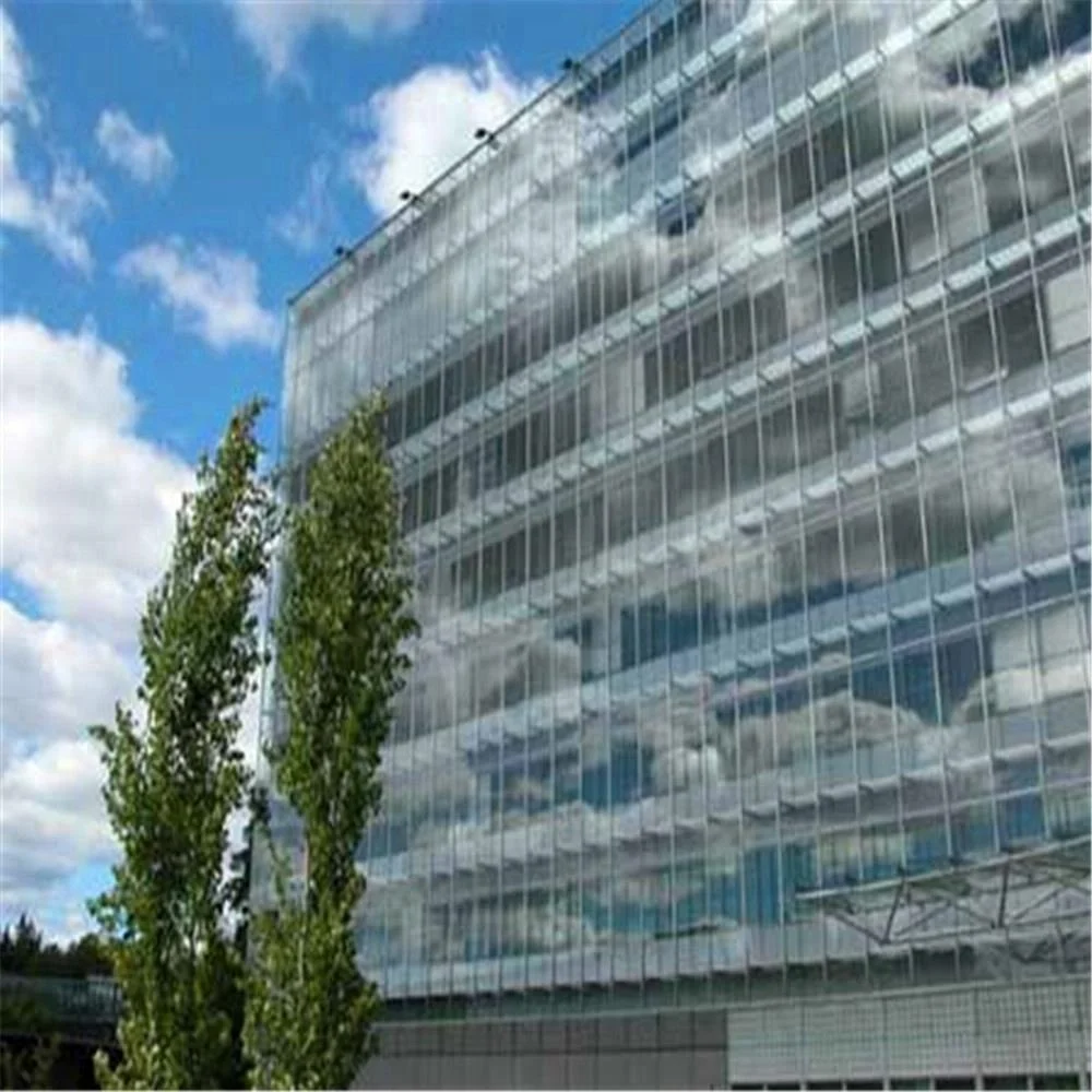 2021 Exterior Wall Cladding System Glass Panel Glass	aluminum Glazing Curtain Wall Glass Profile Design System Fixing Bracket