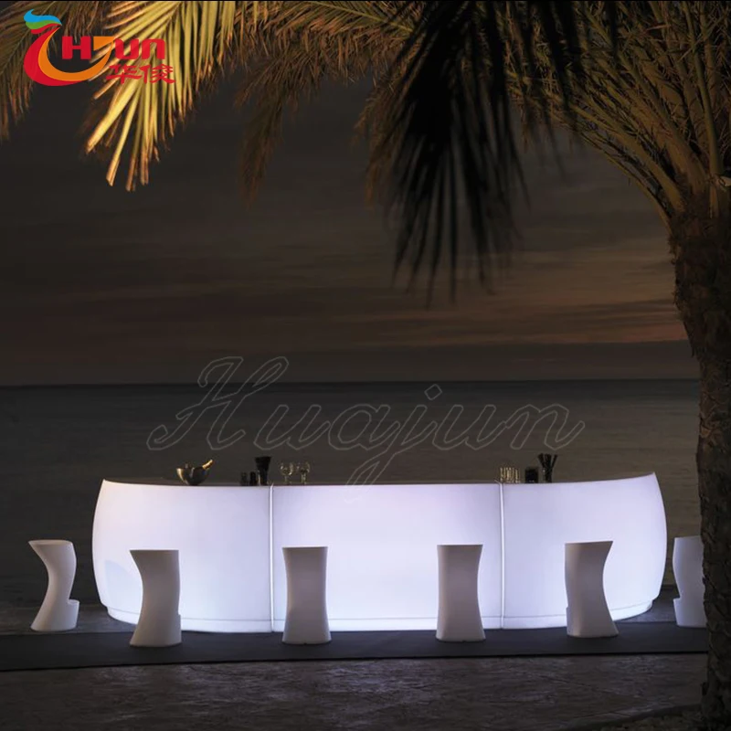 
 2021 китайская фабрика, лидер продаж, оптовая продажа, дешевая пластиковая домашняя светодиодная барная мебель со светящимся освещением для продажи  