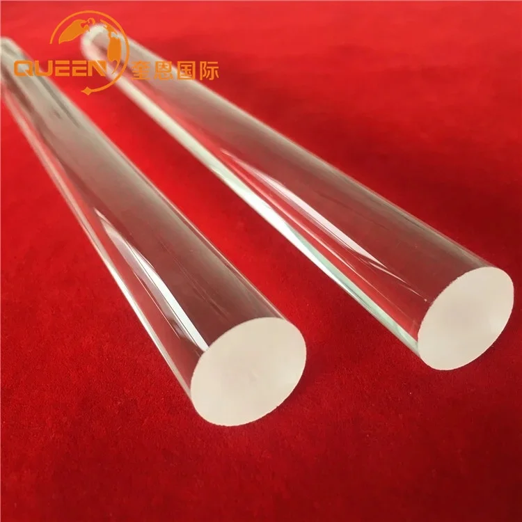 JGS1 JGSS2 Customize 60/40 Optical Bk7 K9 Glass Hexagonal Rod, Fused Silica Glass Hexagonal Rods