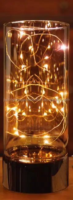 LED CHRISTMAS DECORATIVE LIGHT GLASS MATERIAL LED CHRISTMAS LIGHT