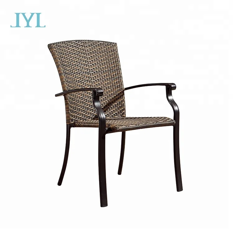 single metal chair