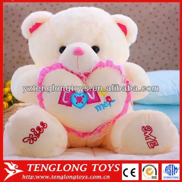 新製品白いクマのぬいぐるみハートのかわいいバレンタインクマのおもちゃ Buy バレンタインクマのおもちゃ ぬいぐるみ白クマ バレンタインベアおもちゃハート Product On Alibaba Com