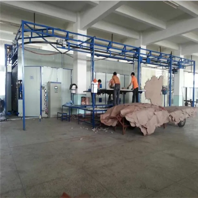 Automatic Sheep Skin Process Equipment New Condition Tannery Toggling Machines Technology