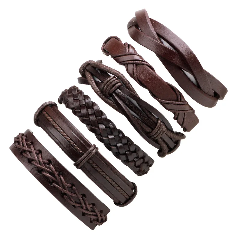 Pop Rigato Double Wrap Bracelet In Black Leather With Black Ruthenium –  Tateossian USA