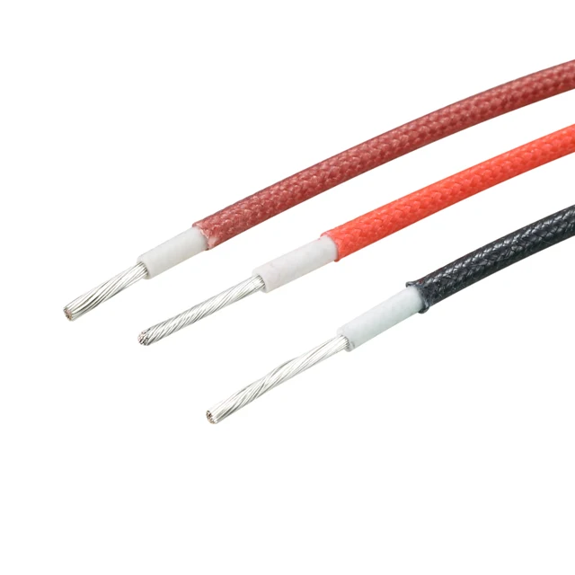 Mysun Customized 1000C High Temperature Resistant Ceramic Nickel Wire with Fiber Insulation Conductor Heating Cable