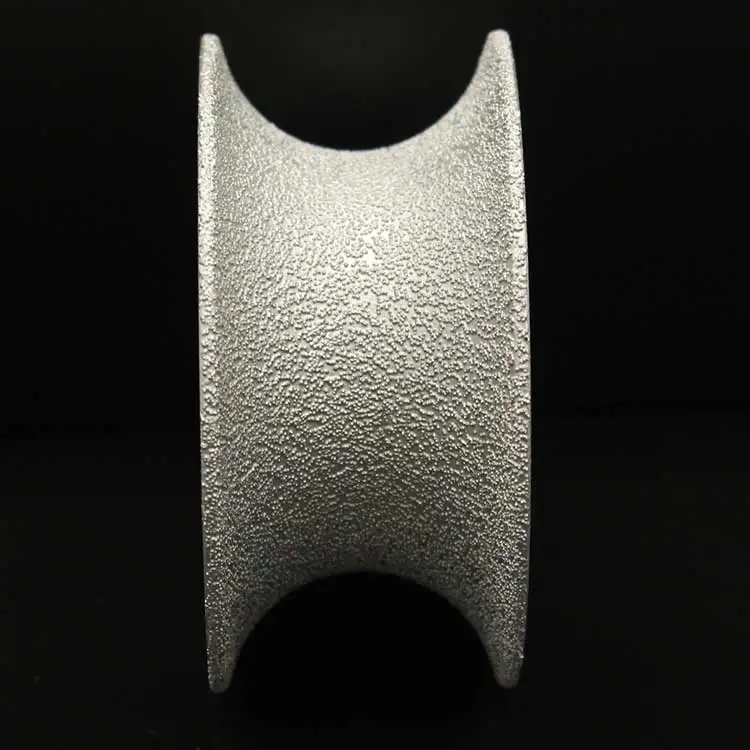 Vacuum Brazed Diamond Hand Profile Wheel Router Bit Profiling Wheel Edge Grinding Cutting Bit for Granit Marble Coarse