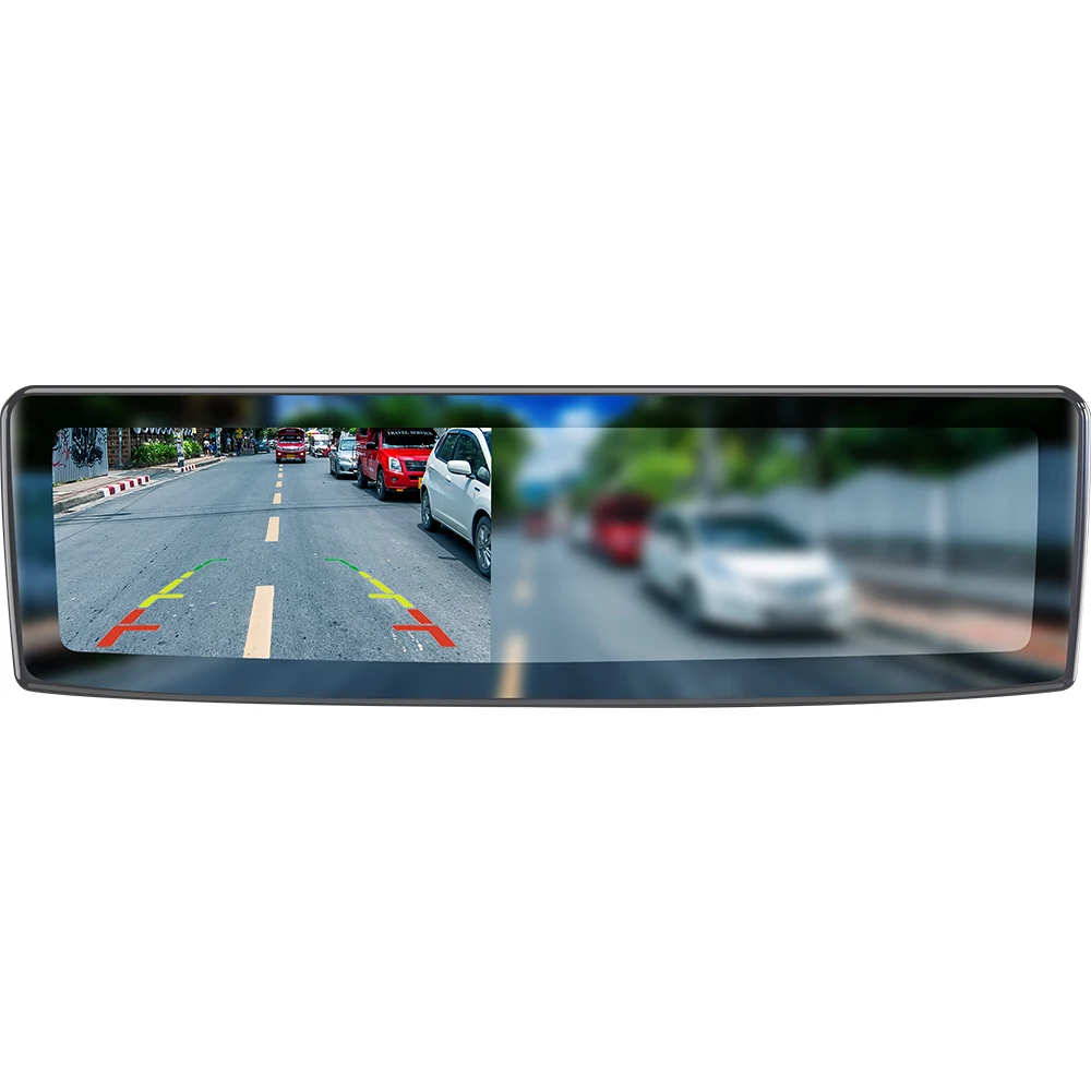 frameless car mirror