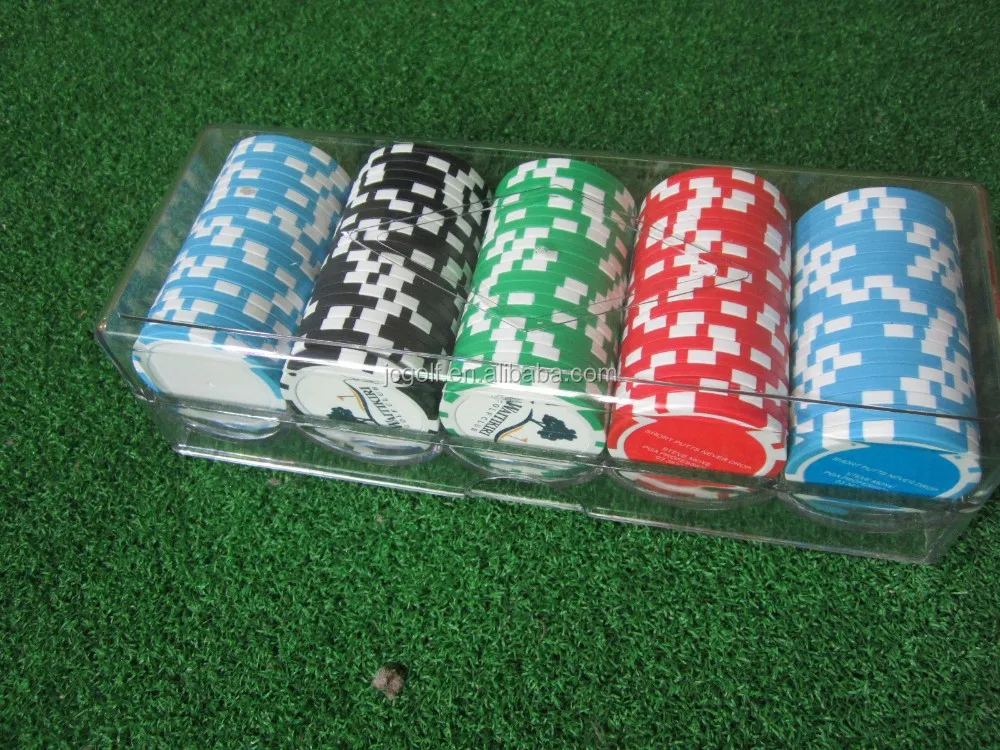 
Новый дизайн, покерный маркер для мячей для гольфа с индивидуальным логотипом 