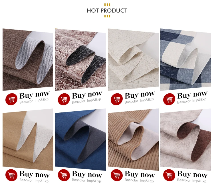 Customized Good Quality Linen Look100polyster Linen Hairball Fabric