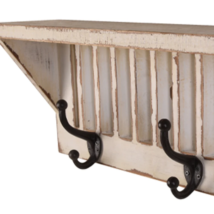 Декоративный винтажный Шебби-шикарный настенный крючок-вешалка