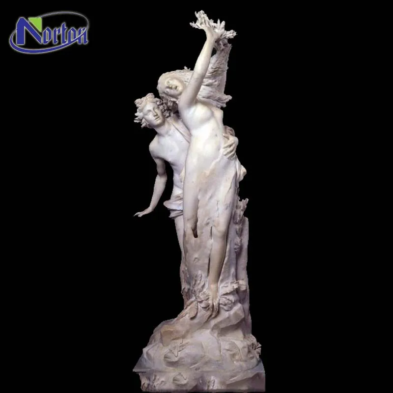 Famous Statue Ancient Greek Mythological Figure God Sculpture Marble Sculpture of Apollo and Daphne