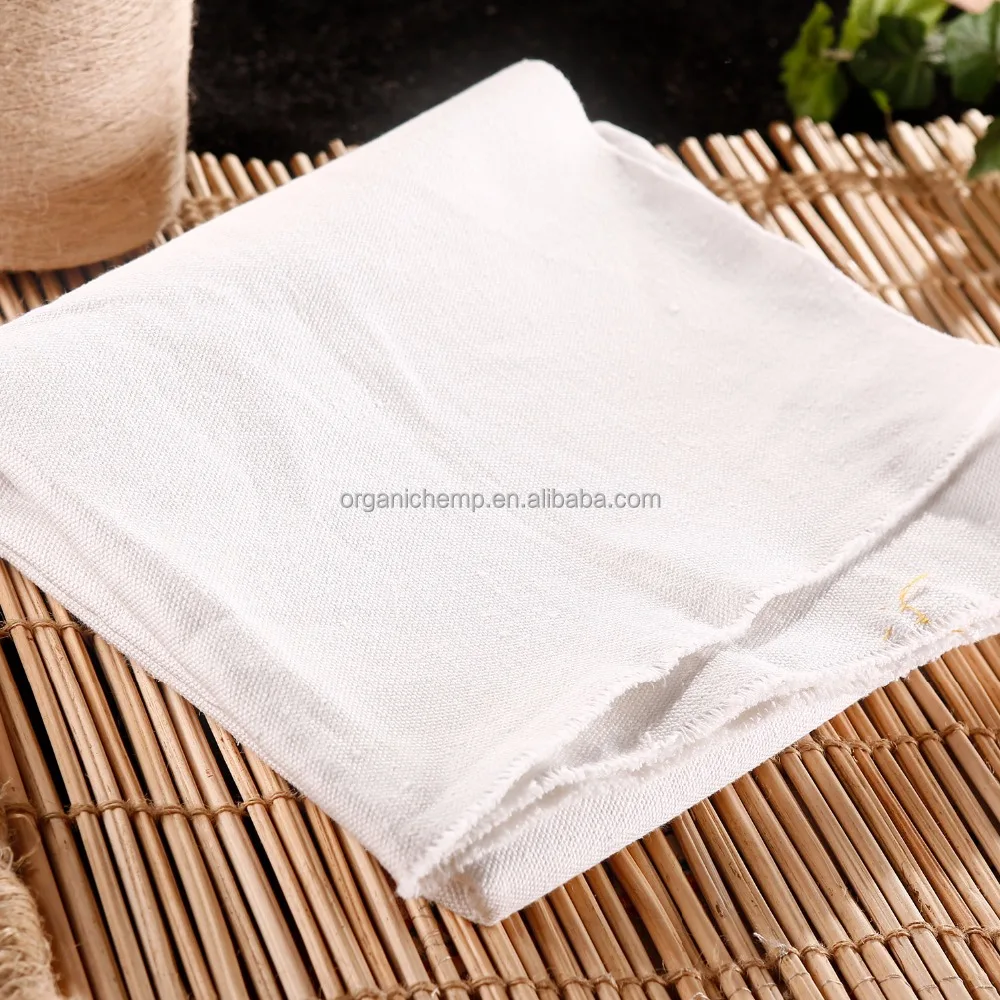 Supply Pure Hemp Herringbone Fabric for Bedding and Curtains
