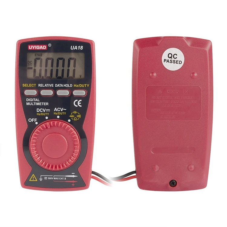 Slim Mini Pocket Palm Compact Size Micro DMM Handheld Small Digital Multimeters with Best Reviews