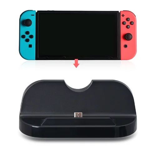 Высококачественное мини зарядное устройство для док-станции Nintendo Switch