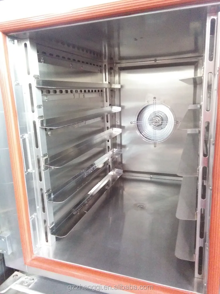 Конвекционная печь горячего воздуха с сертификатом CE для коммерческого использования, 5 лотков, полностью из нержавеющей стали