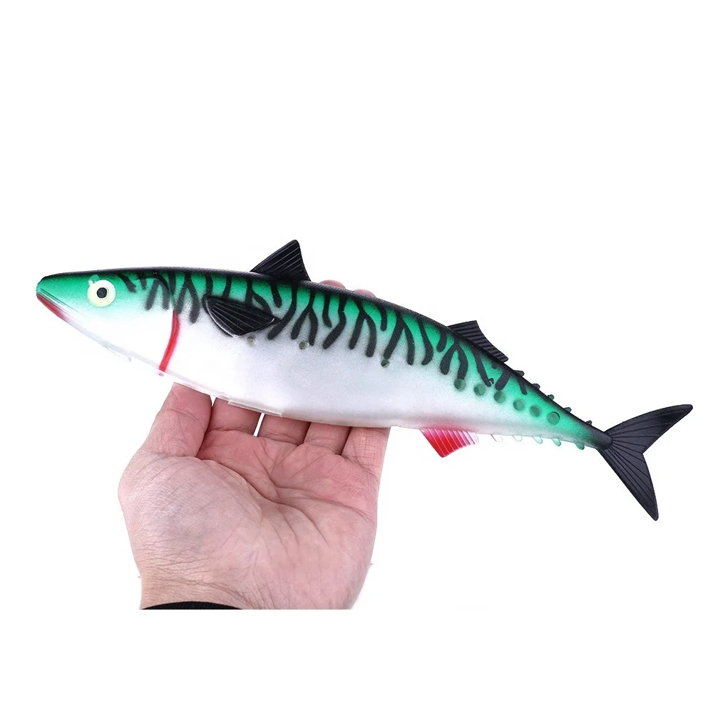 Hollow Mackerel Big Fishing Lures Soft Plastic Fish Skin Fishing Tackle  Giant Tuna And Marlin Lure4909377 From U1go, $4.25