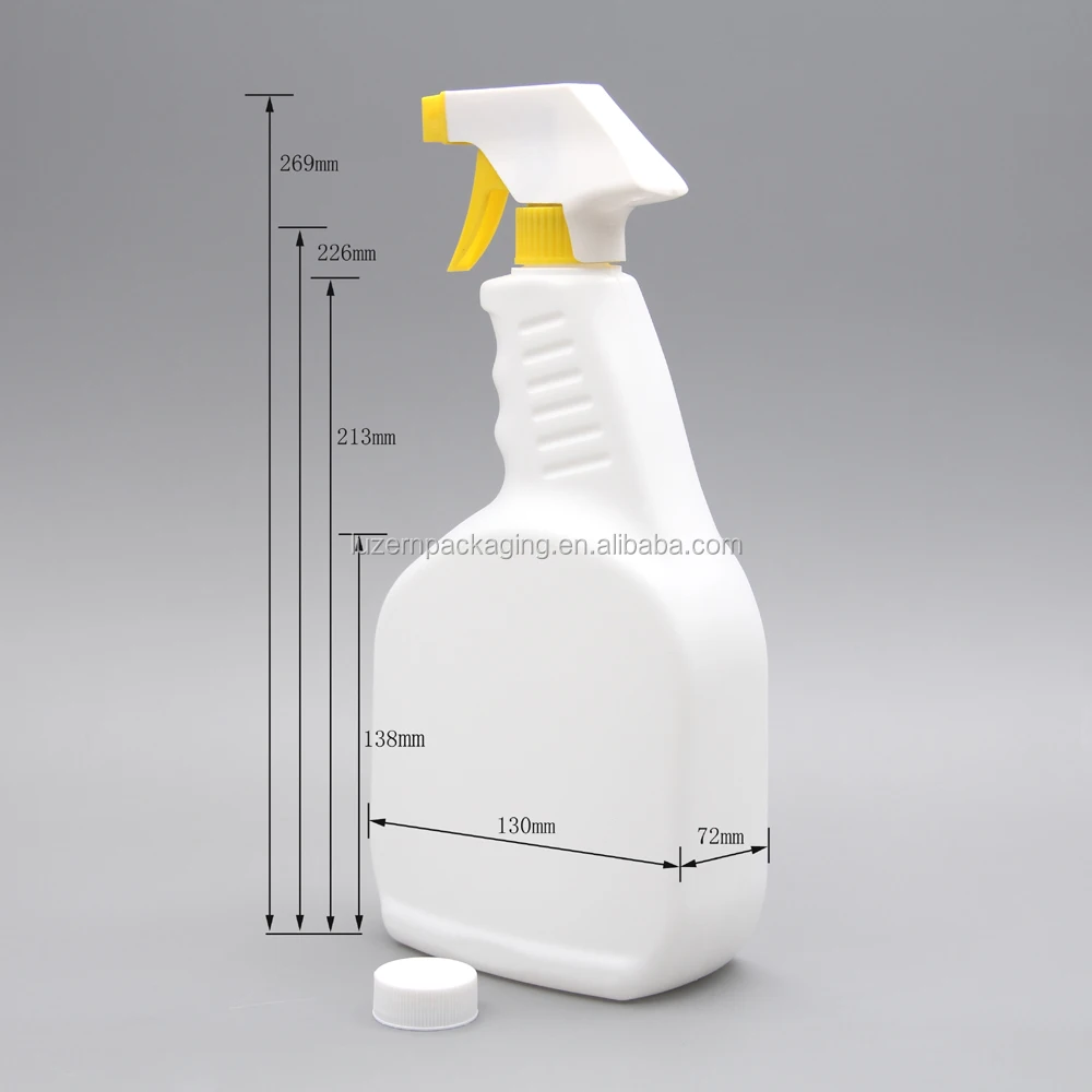 1000ml Spray Bottle HDPE Material Oil Cleaner Bottle Trigger Foam